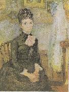 Vincent Van Gogh, Woman sitting next to a cradle